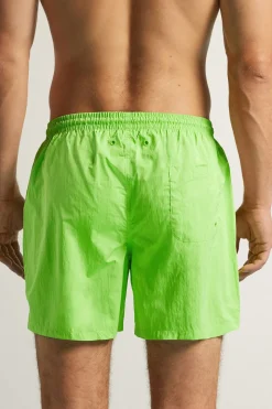 Bañador de Hombre Color Liso Fluorescente