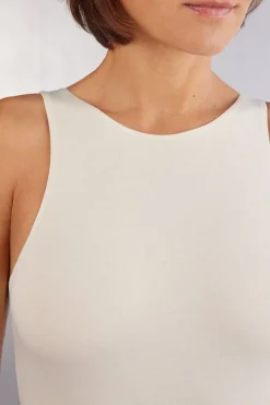 Body de Tirantes Anchos en Fresh Bamboo