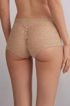Braguita Culotte de Talle Alto de Encaje