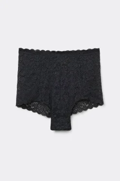 Braguita Culotte de Talle Alto de Encaje
