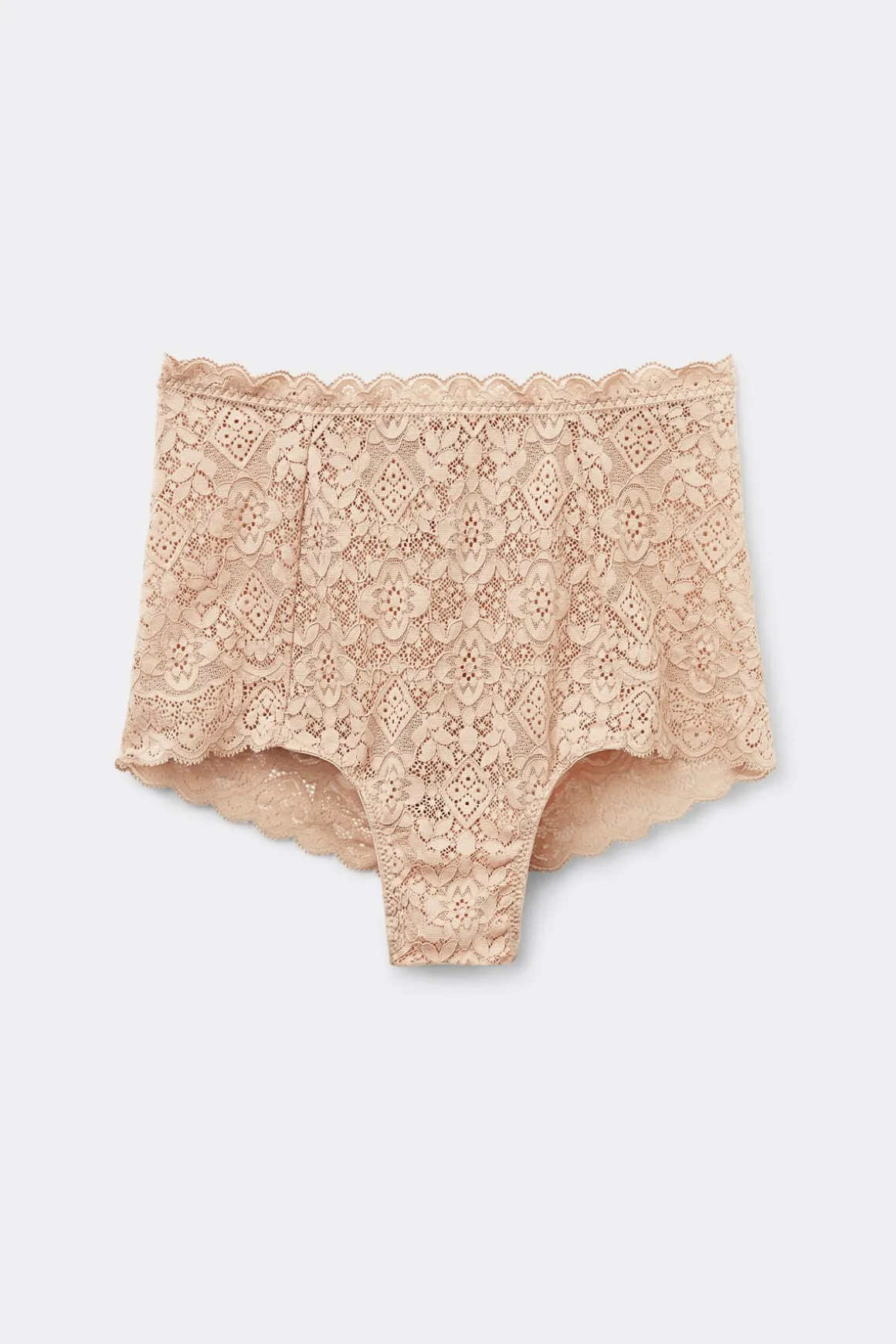 Braguita Culotte de Talle Alto de Encaje
