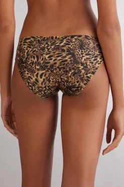 Braguita de Algodón Sin Costuras Estampado Animal Always Glamorous