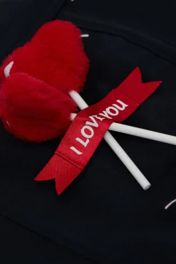 Bóxer Algodón Superior Peluche Piruletas Corazones