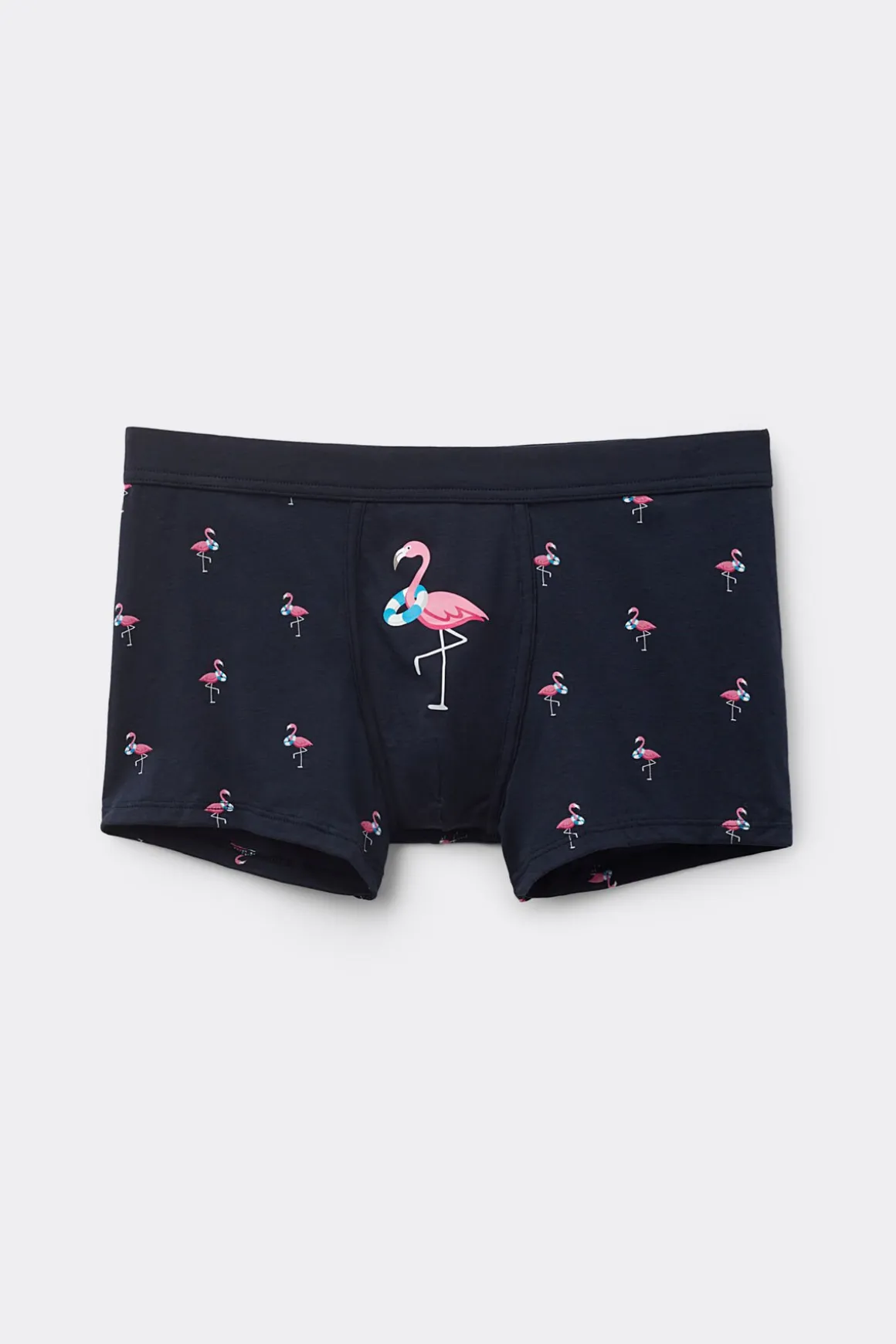Bóxer de Algodón Natural Fresh Estampado Flamencos