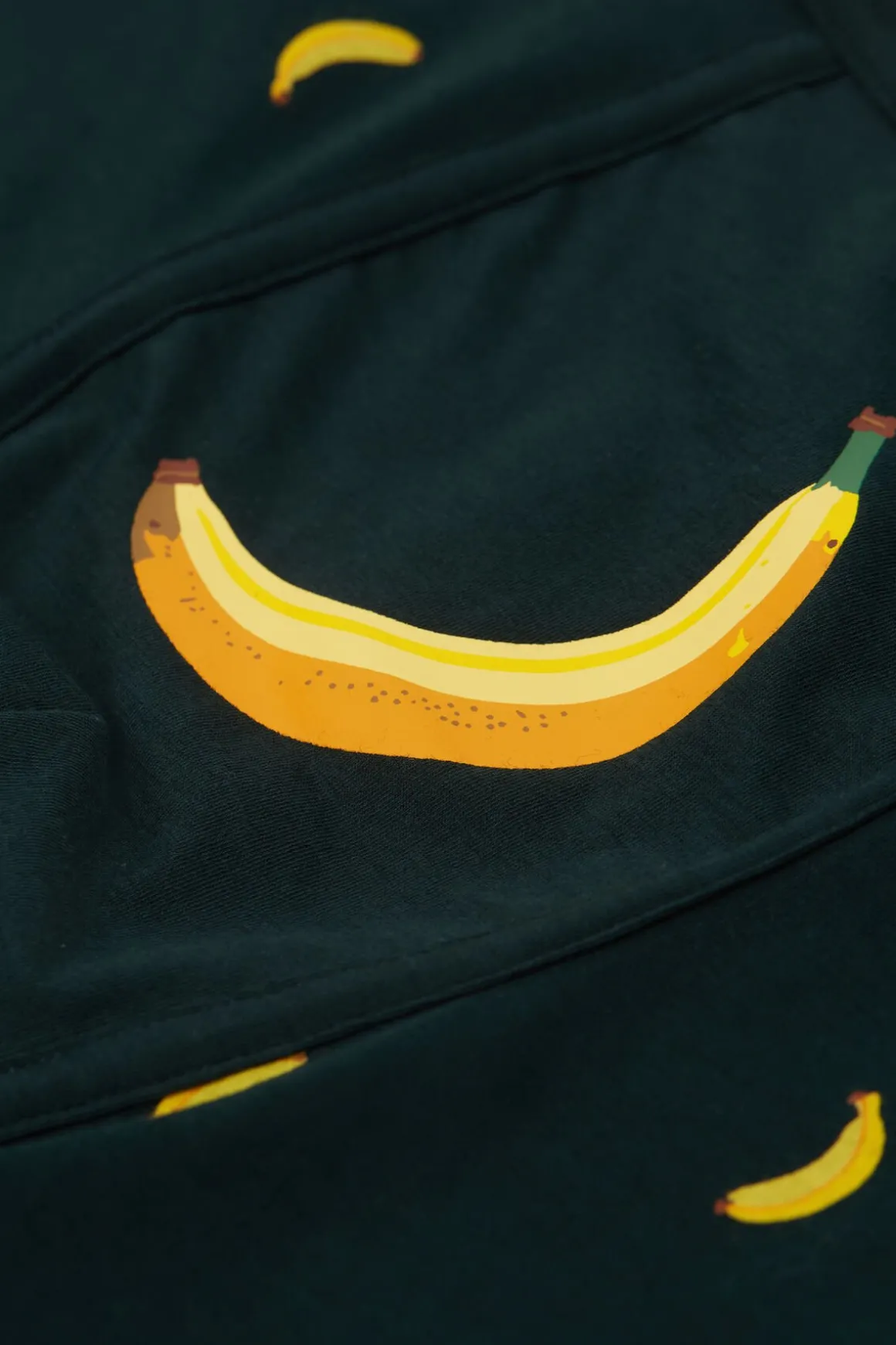 Bóxer de Algodón Superior con Estampado de Plátanos