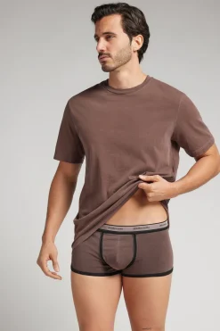 Bóxer Washed Collection de Algodón Superior Elástico