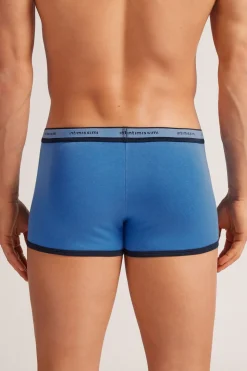 Bóxer Washed Collection de Algodón Superior Elástico