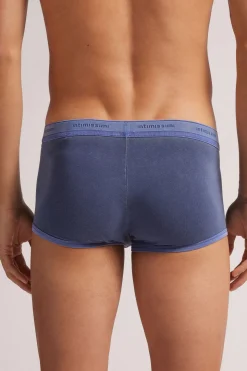 Bóxer Washed Collection de Algodón Superior Elástico