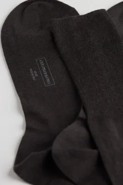 Calcetines Largos de Cashmere Seda y Algodón