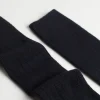 Calcetines Largos en Punto de Canalé de Cashmere y Lana