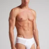 Calzoncillo slip de colores básicos en algodón