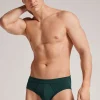 Calzoncillo slip de colores básicos en algodón