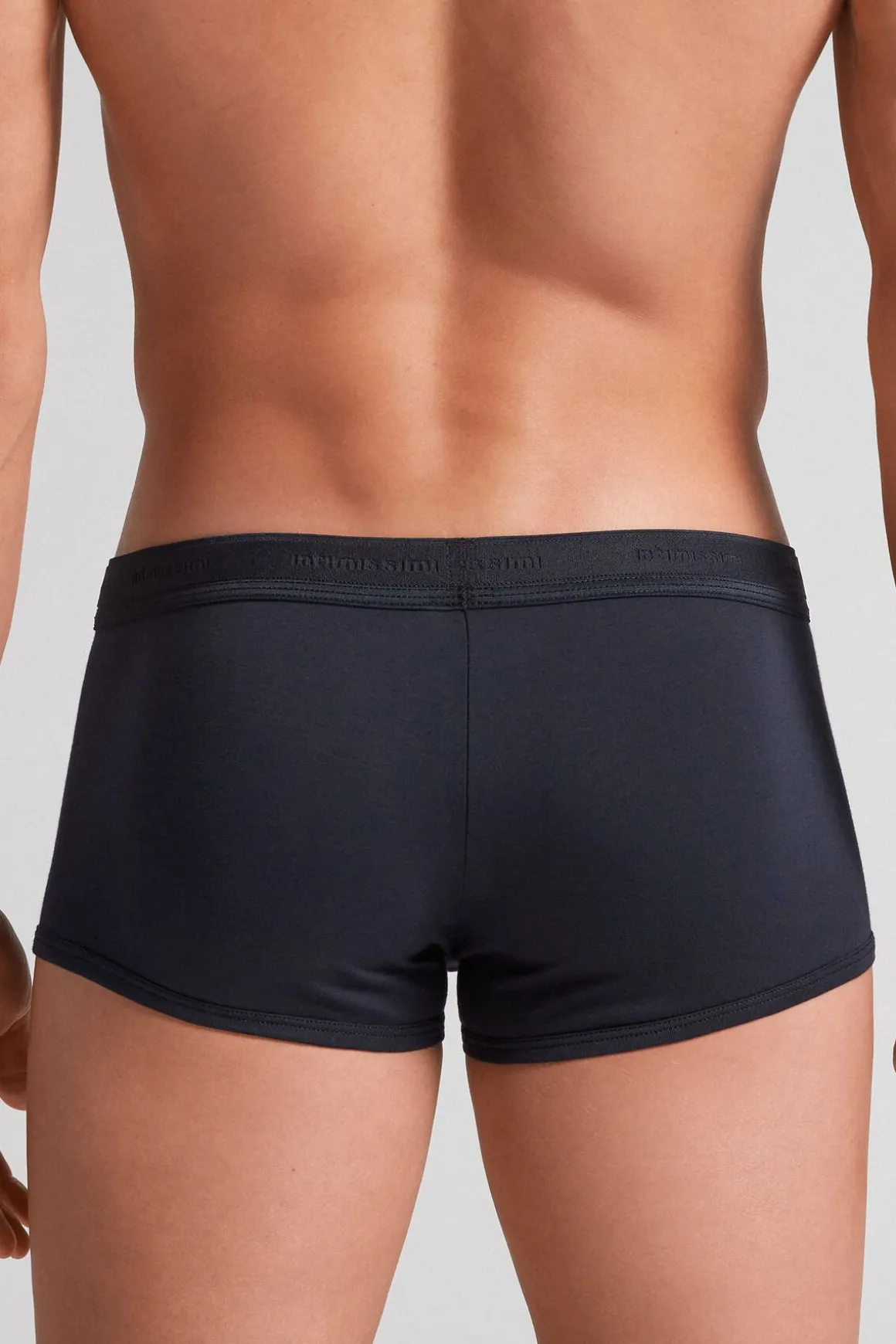 Calzoncillos bóxer en algodón para hombre elastizado con logotipo