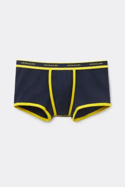 Calzoncillos bóxer en algodón para hombre elastizado con logotipo