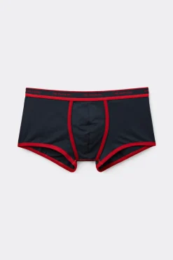 Calzoncillos bóxer en algodón para hombre elastizado con logotipo