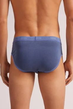 Calzoncillos Washed Collection de Algodón Superior Elástico