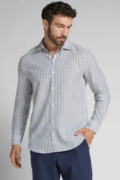 Camisa de Lino y Algodón