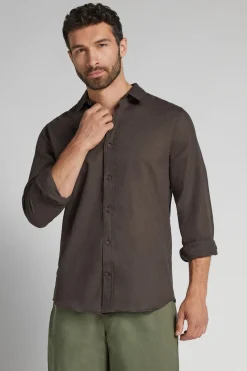 Camisa de Lino y Algodón