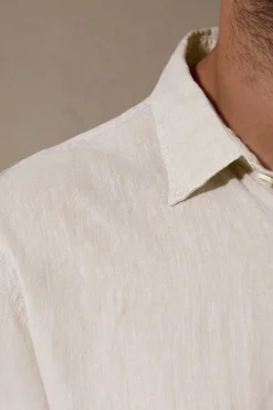Camisa de Lino y Algodón