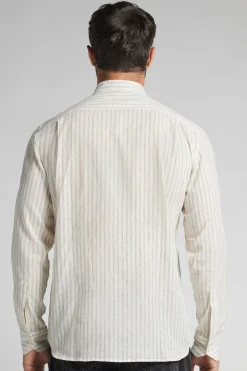 Camisa de Lino y Algodón