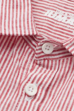 Camisa de Lino y Algodón para Niños