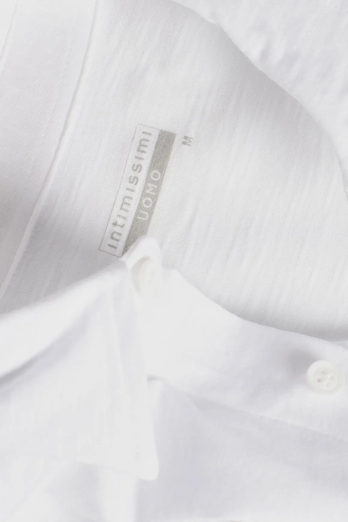 Camisa de Manga Larga de Algodón Jaspeado
