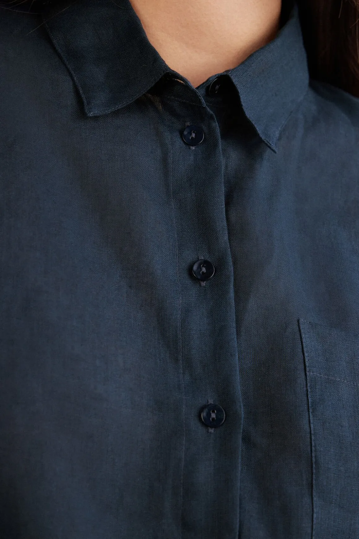 Camisa de Tela de Lino