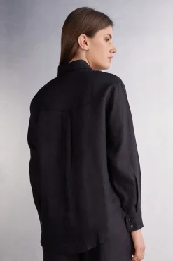Camisa de Tela de Lino
