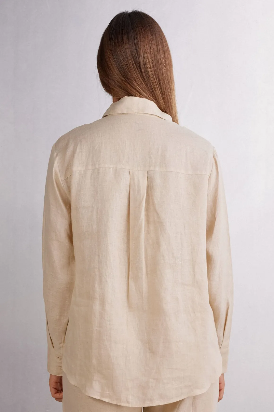 Camisa de Tela de Lino