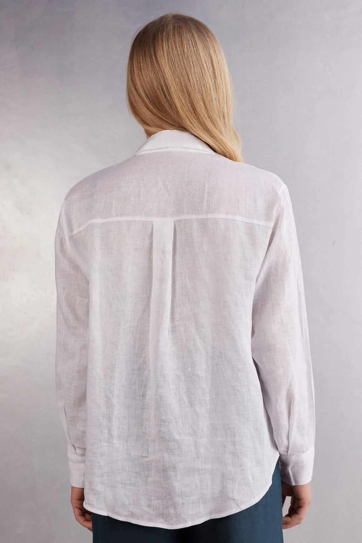 Camisa de Tela de Lino