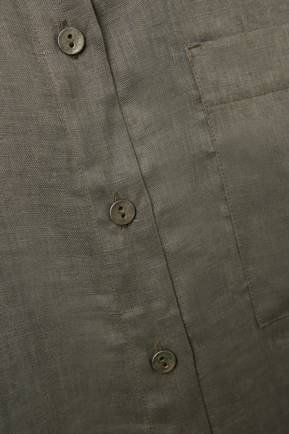 Camisa de Tela de Lino