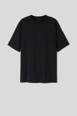 Camiseta Amplia de Algodón Interlock
