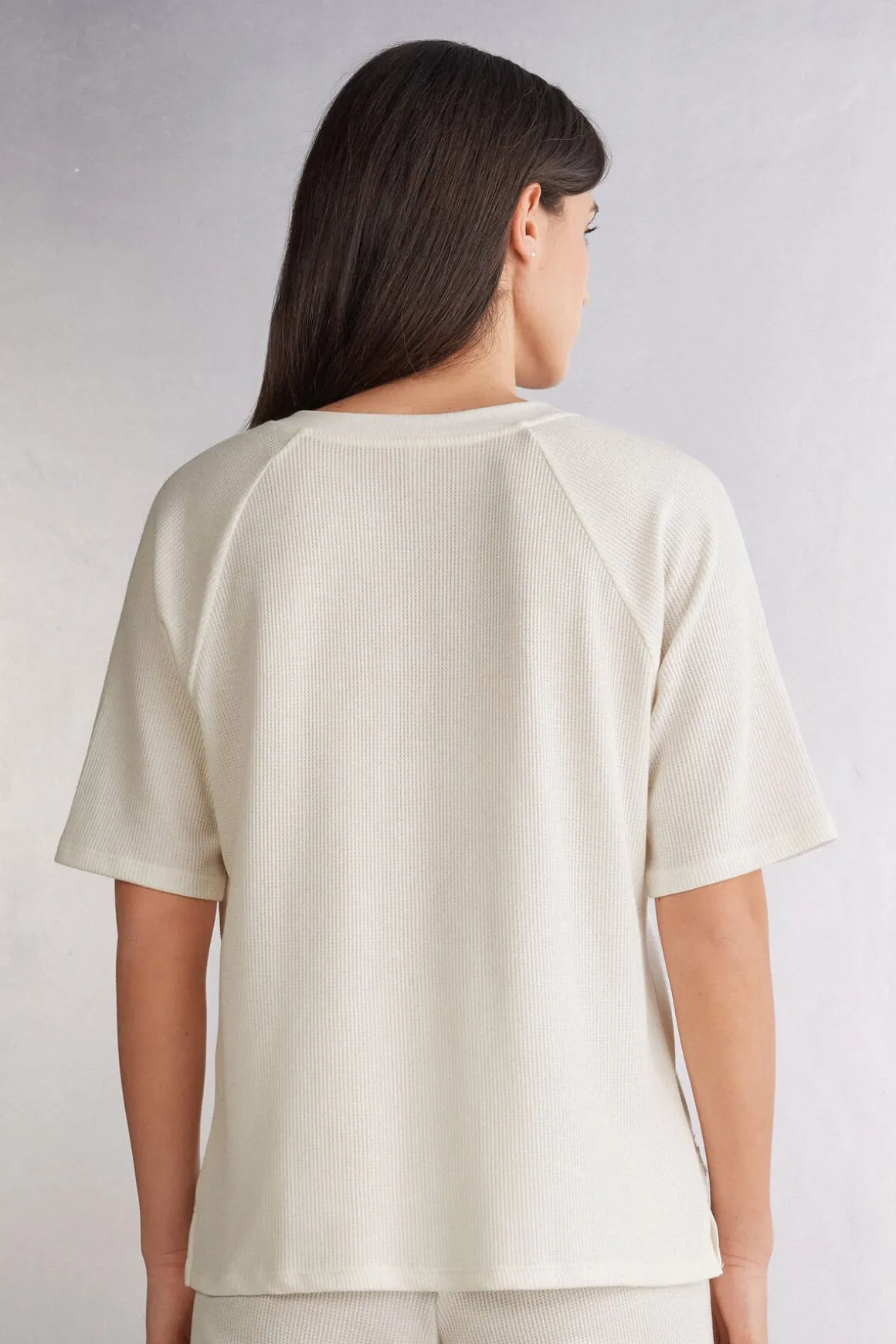Camiseta con Cuello de Pico Glisten in the Light