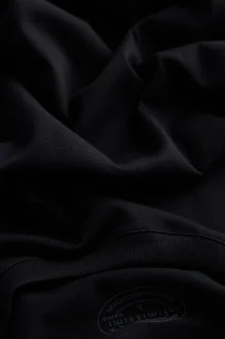 Camiseta con cuello redondo de algodón superior