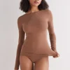 Camiseta con Escote Barco de Algodón The Sensual Cotton