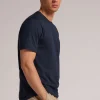 Camiseta de Algodón Jaspeado