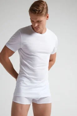 Camiseta de Algodón Superior Extrafino