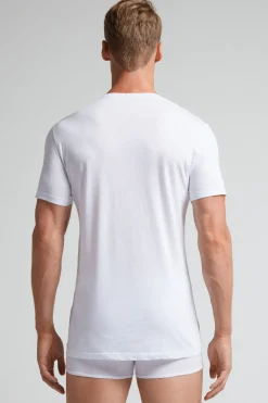 Camiseta de Algodón Superior Extrafino