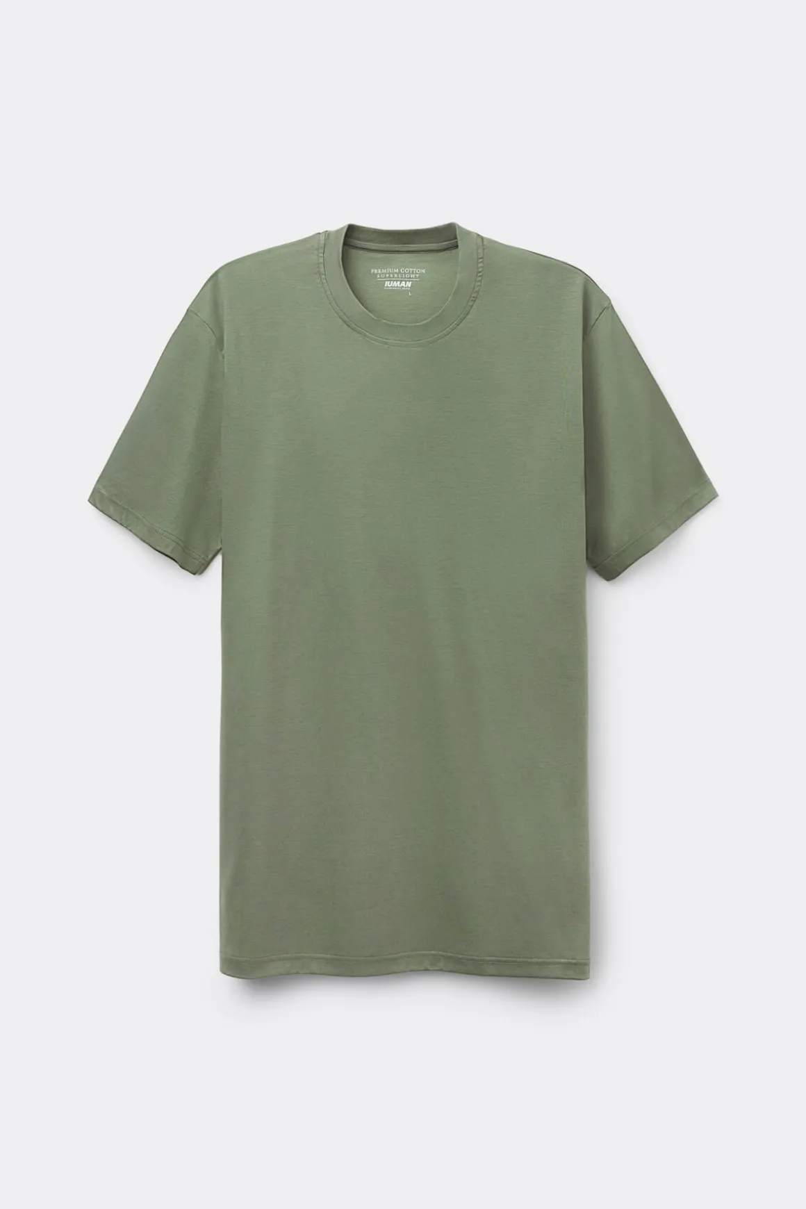Camiseta de Algodón Superlight Premium Mercerizado
