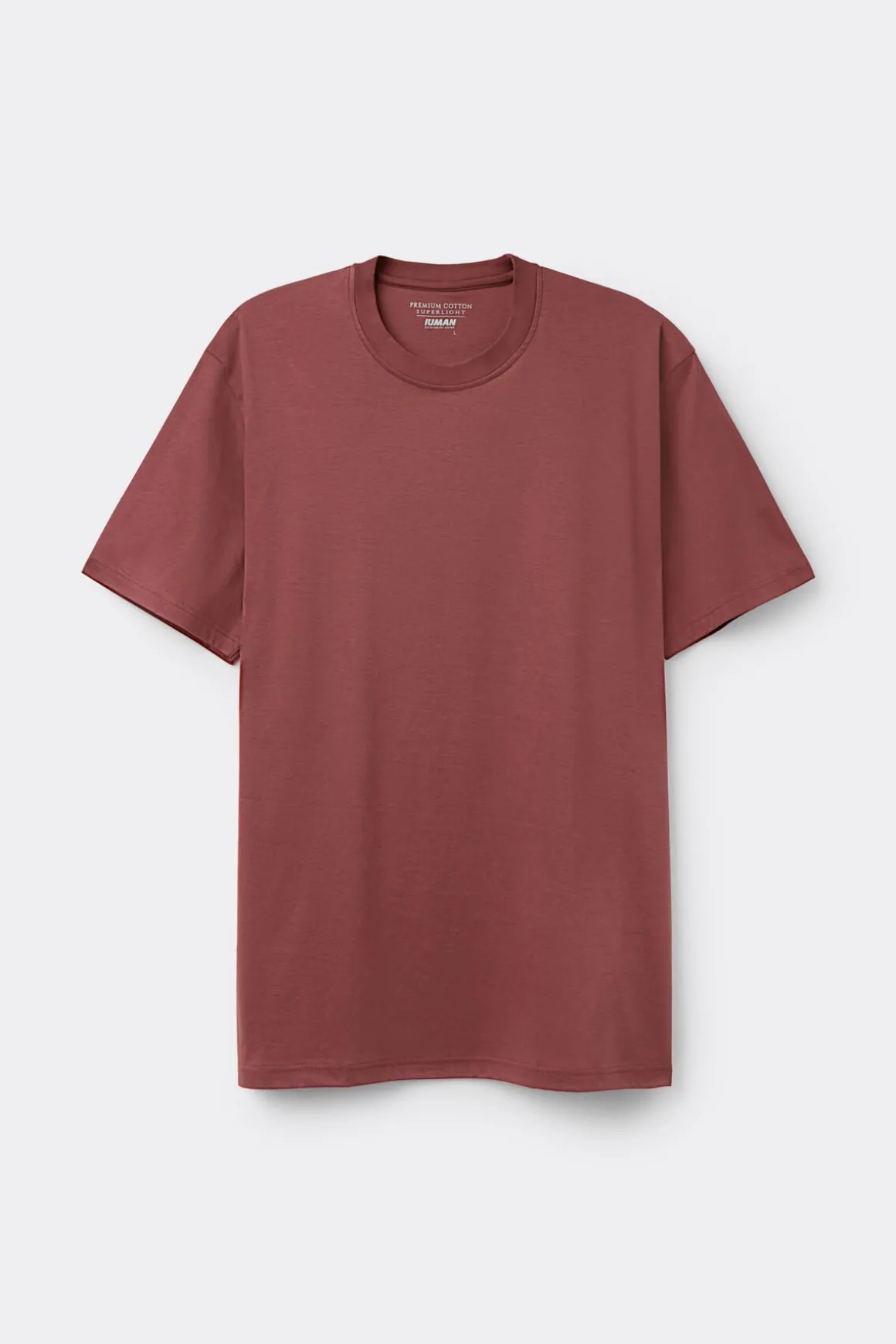 Camiseta de Algodón Superlight Premium Mercerizado