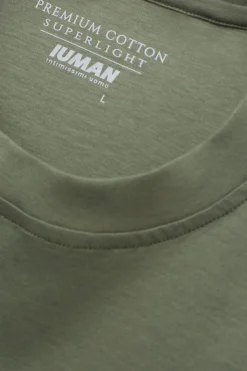 Camiseta de Algodón Superlight Premium Mercerizado