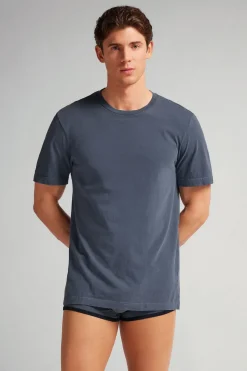 Camiseta de Algodón Washed Collection