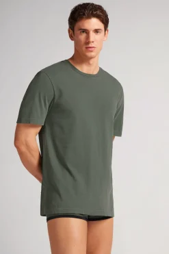 Camiseta de Algodón Washed Collection