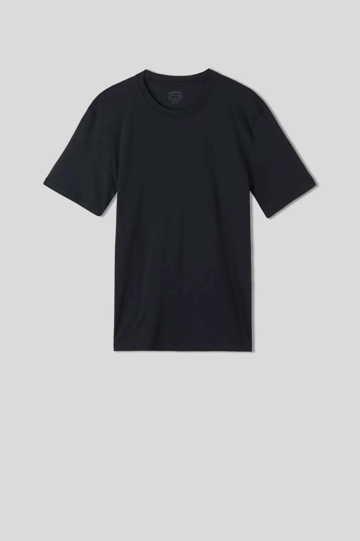 Camiseta de Corte Recto de Algodón Superior Extrafino