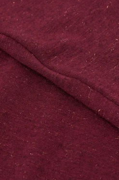 Camiseta de Cuello Alto de Modal Ligero con Cashmere Lamé