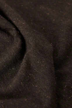 Camiseta de Cuello Redondo de Modal Ligero con Cashmere Lamé