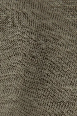 Camiseta de Manga Corta de Lino