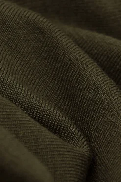 Camiseta de Manga Larga con Escote Barca en Micromodal