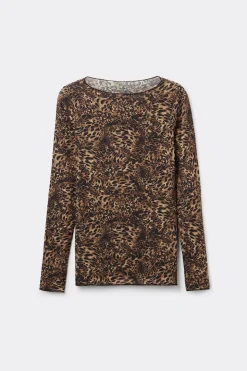 Camiseta de Manga Larga de Modal Ultralight con Cashmere Always Glamorous