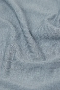 Camiseta de Manga Larga de Cuello Alto de Cashmere Ultraligero de Modal